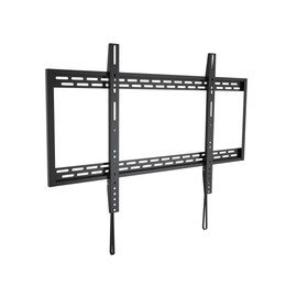 Monoprice Stable Series Fixed TV Wall Mount Bracket for TVs 60in to 100in Max Weight 220 lbs VESA Patterns Up to 900x600 Works with Concrete & Brick UL Certified Black