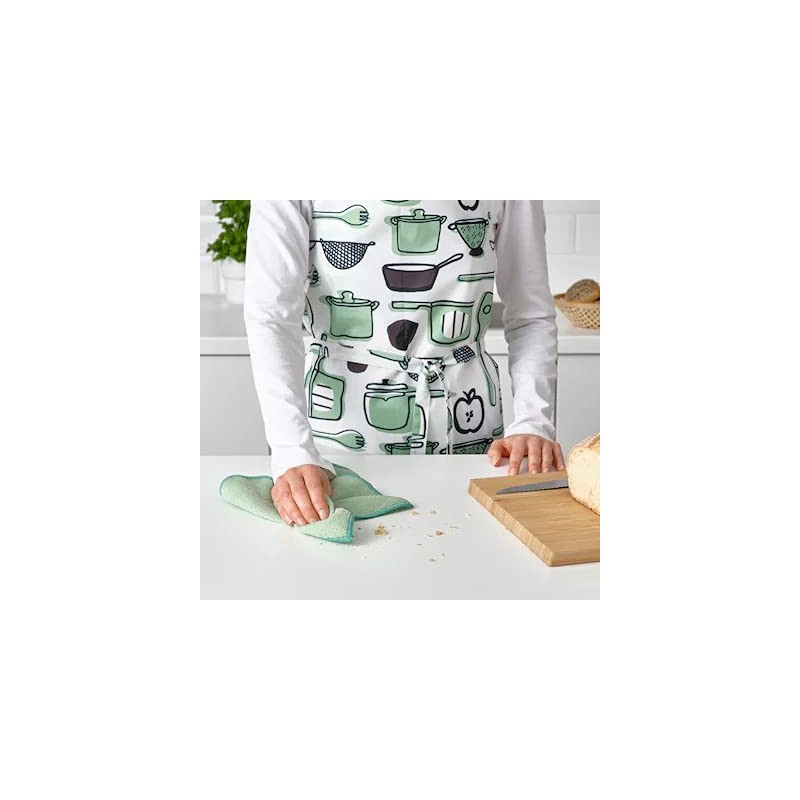I K E A RINNIG Dish-cloth, green25x25 cm