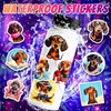 50pcs Dachshund Stickers for Water Bottle, Cute Dog Waterproof Vinyl