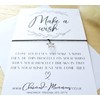 Make a Wish Bracelet | Motivational Uplifting Affirmation Gift |