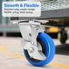W B D WEIBIDA 5 Inch Heavy Duty Casters Set