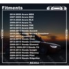 Rexka Tailgate Garnish Clips for Honda Acura 91513-SJK-003 Accord Civic