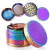 LIHAO 2 inch Grinder 4 Layer Spice Grinder