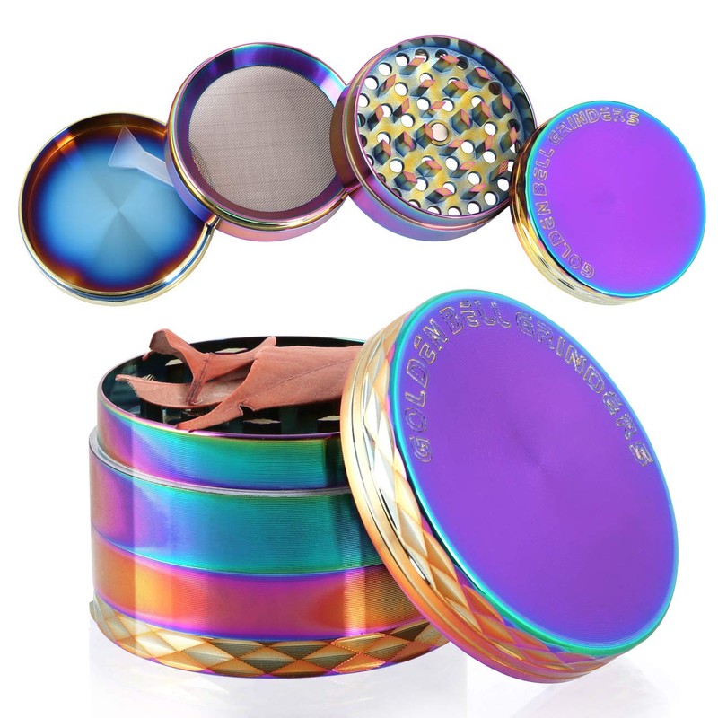 LIHAO 2 inch Grinder 4 Layer Spice Grinder