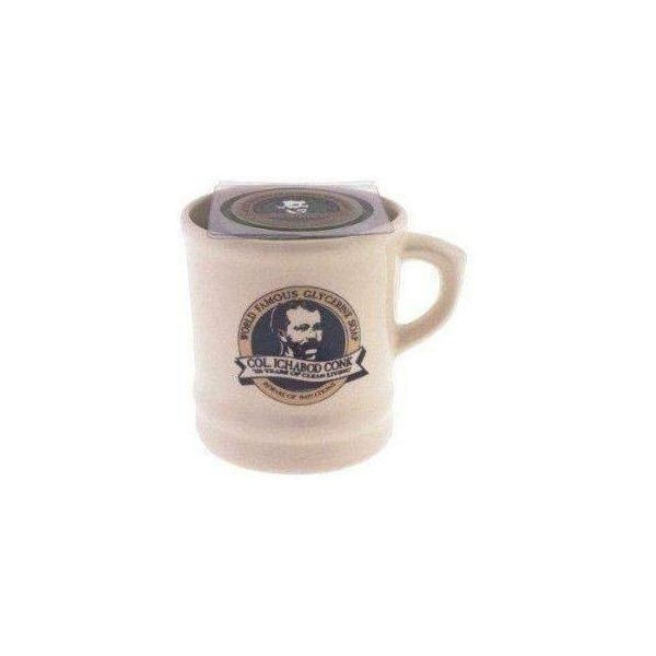 Col. Ichabod Conk Shaving Mug w/ Bonus Shave Soap