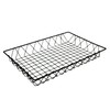 G.E.T. WB-953-BK 18" x 12" Rectangular Wire Pastry Basket, Metal