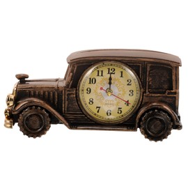 Ipetboom Vintage Classic Car Clock Retro Decorative Desktop Ornament for Home Office Unique Delicate Design for Festivals Special Occasions
