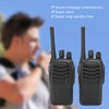 2pcs Walkie Talkie for Baofeng BF‑888H 400‑470MHz 16CH USB Charging