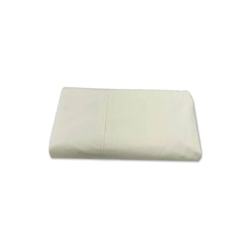 Oversized (120x112) Cotton Percale Flat Sheet Only for King Beds,