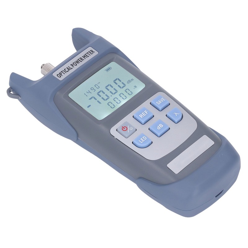 Optical Power Meter ABS Housing Auto Power Off 7 Test