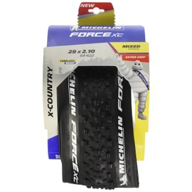 Cicli Bonin Unisex's Michelin Force Xc Tl Ready Tyres, Black, One Size