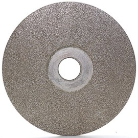 JOINER Diamond Coated Flat Lap Disk Grinding Polishing Wheel 4" inch 100mm Arbor 5/8" Grit 80 Coarse