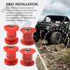 Red Shock Absorber Bushings Sleeve Kit for Po-laris Ranger XP