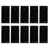 Sarini 10 Pieces Black Plastic Check Holders Guest Tip Trays