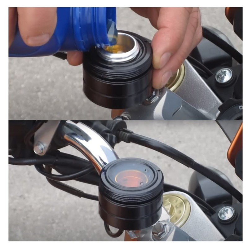 Motorcycle Chain Lubricator Rugged Durable Chain Oiler System Replacement for