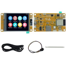 diybits ESP32 CYD Development Board with 2.8" 240x320 TFT Touchscreen Display, WiFi & Bluetooth 4.2, Dual 240MHz CPU, 520KB SRAM, Supports OV2640 Camera, SPI/I2C/UART/PWM, TF Card