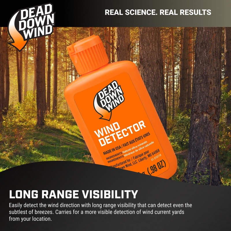 Dead Down Wind Hunting Wind Detector | Odorless Wind Direction