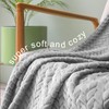 Exclusivo Mezcla Large Flannel Fleece Throw Blanket, 127x178 CM Sofa