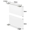 Yamazaki Jitsugyo (Yamazaki) Magnetic Box Holder Plate White 2797