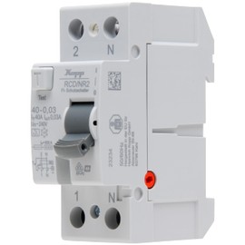 Kopp Residual current circuit breaker, RCD, 40 A, 30 mA, 2-pole, 754028095