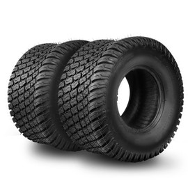 TRIPOWER 18x9.50-8 Lawn Mower Tires - 18x9.50x8 Tires for Garden Tractor and Golf Cart, 4PR Tubeless, 1040lbs Capacity, Set of 2