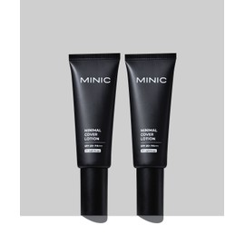 Minik Minimal Cover Lotion 40ml (02 Natural Beige/Normal Skin) 2 pcs