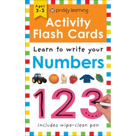 Learn To Write Your Numbers (Activity Flash Cards)