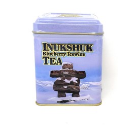Tea, Inukshuk Blueberry Icewine Tea,24 Tea Bags in Decorative tin