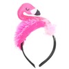 Ipetboom 1Pc Pink Flamingo Hair Headband for Tropical Party Decoration
