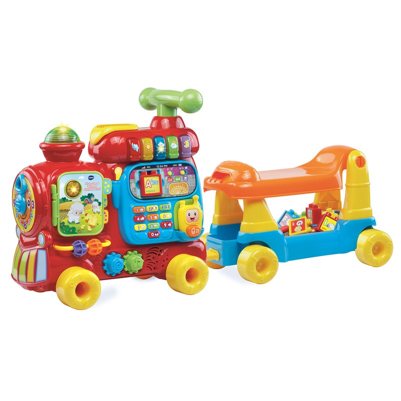 VTech Sit-To-Stand Ultimate Alphabet Train (Frustration Free Packaging), Red