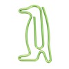 100Pcs Paper Clips Cute Unique Penguin Shape Electroplating Process Lightweight