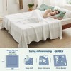 Bedsure Cooling Cotton Waffle Queen Size Blanket - Lightweight Breathable