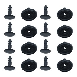 Hoypeyfiy 50pcs Push-Type Retainer Clips 90467-07201 Splash Shield Push-in Style Clips Replacement for Toyota & Lexus Engine