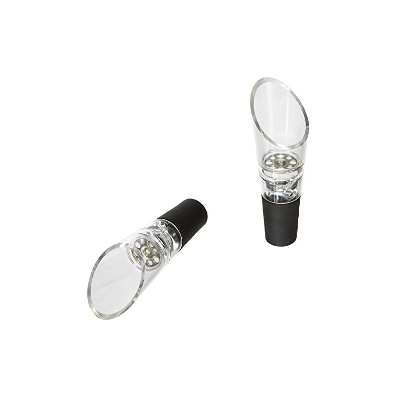 Cilio 205091 Wine Pourer, Stainless Steel, 8 x 4 x