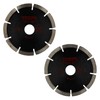 2 PC 115mm Diamond Mortar Raking Disc Set 5.25 &