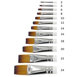 KUM 511.49.11 - Memory Point Brushes FL, MemTip Pin FL 4 Inch, Flat Shape, Pack of 1
