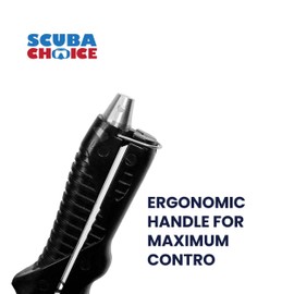 Scuba Choice Dive Knife - Corrosion-Resistant Stainless-Steel Blade, Ergonomic Non-Slip Handle, Compact, Multi-Purpose for Scuba Diving, Spearfishing, Survival, and Water Sports