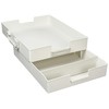 Kutsuwa BX009WH Miragaku Tool Box, Ultra Organizer, White