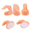 SOLUSTRE 5pcs Nail Practice Finger Fake Training Finger Nail Art