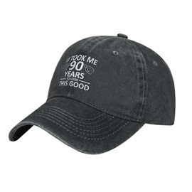 FLALORI It Took Me 90 Years to Look This Good Hat Women Baseball Cap Cute Hat Black