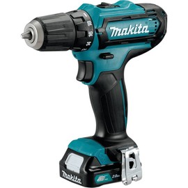 Makita FD05R1-R 12V MAX CXT Lithium-Ion 3/8 in. Cordless Drill Driver Kit with 2 Batteries (2 Ah) (Renewed)