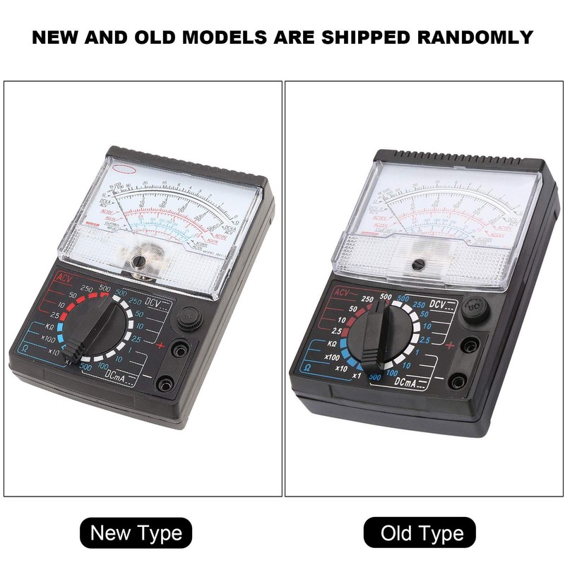 AC/DC Analogue Pointer Multimeter Voltage Resistance Tester