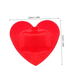 NOLITOY 25pcs Breathable Heart Shaped Cute Portable Plasters for Care Durable and Easy to Tear for All Ages for Emergencies and Everyday Use
