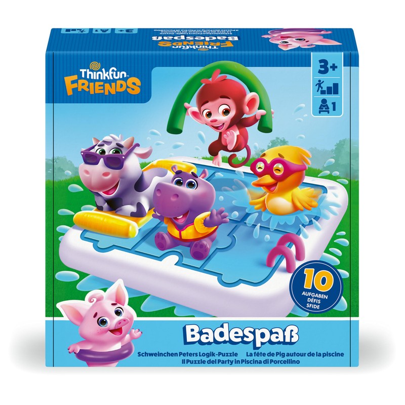 ThinkFun Friends: bathing fun logic game from 3 years