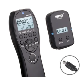ayex Wireless Timer Remote Shutter Release AX-5 Compatible with Nikon DC2 e.g. Z7 Z6 Z fc D7500 D7100 D750 D610 D90 D5600 D3300 Low / High Speed Continuous Shooting Bulb Timed Trigger