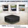 Safana NEW SAFANA HOT TUB COVER SQUARE 93”X93” BLACK WATERPROOF