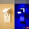 Dimmable Blue Night Lights, Dual Light, Adjustable LED Night Light