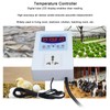 Temperature Controller Digital Display Thermostat Temp Regulator with Sensor AC110‑240VAU