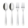 Sola Mondo Dinner Spoons & Dinner Forks, Set of 4