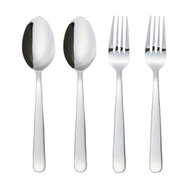 Sola Mondo Dinner Spoons & Dinner Forks, Set of 4
